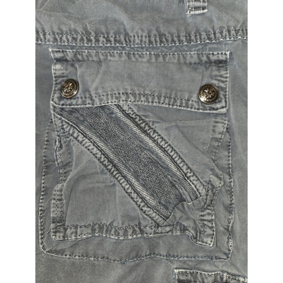 Vintage PD&C Paper Denim Cloth Men's Jean Shorts Rare 79135B Size 34 Blue - Picture 3 of 7